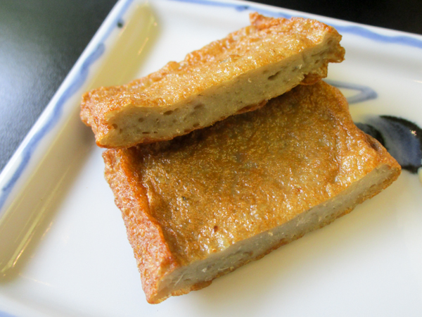 朝食例 (名物じゃこ天)