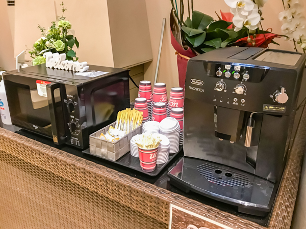 ウェルカムコーヒー