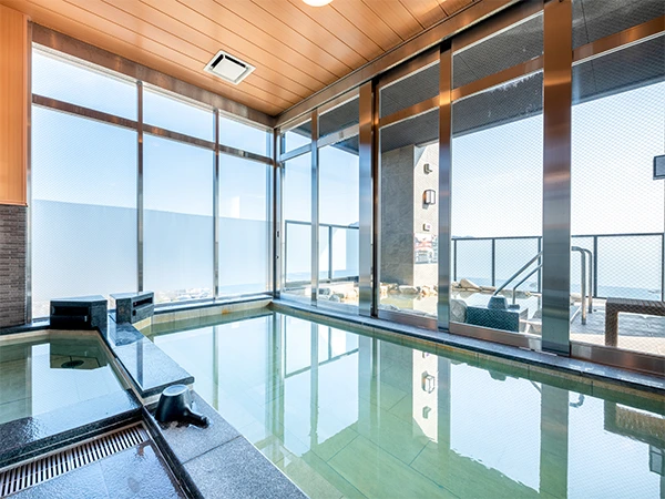 熱湯／常温　温泉