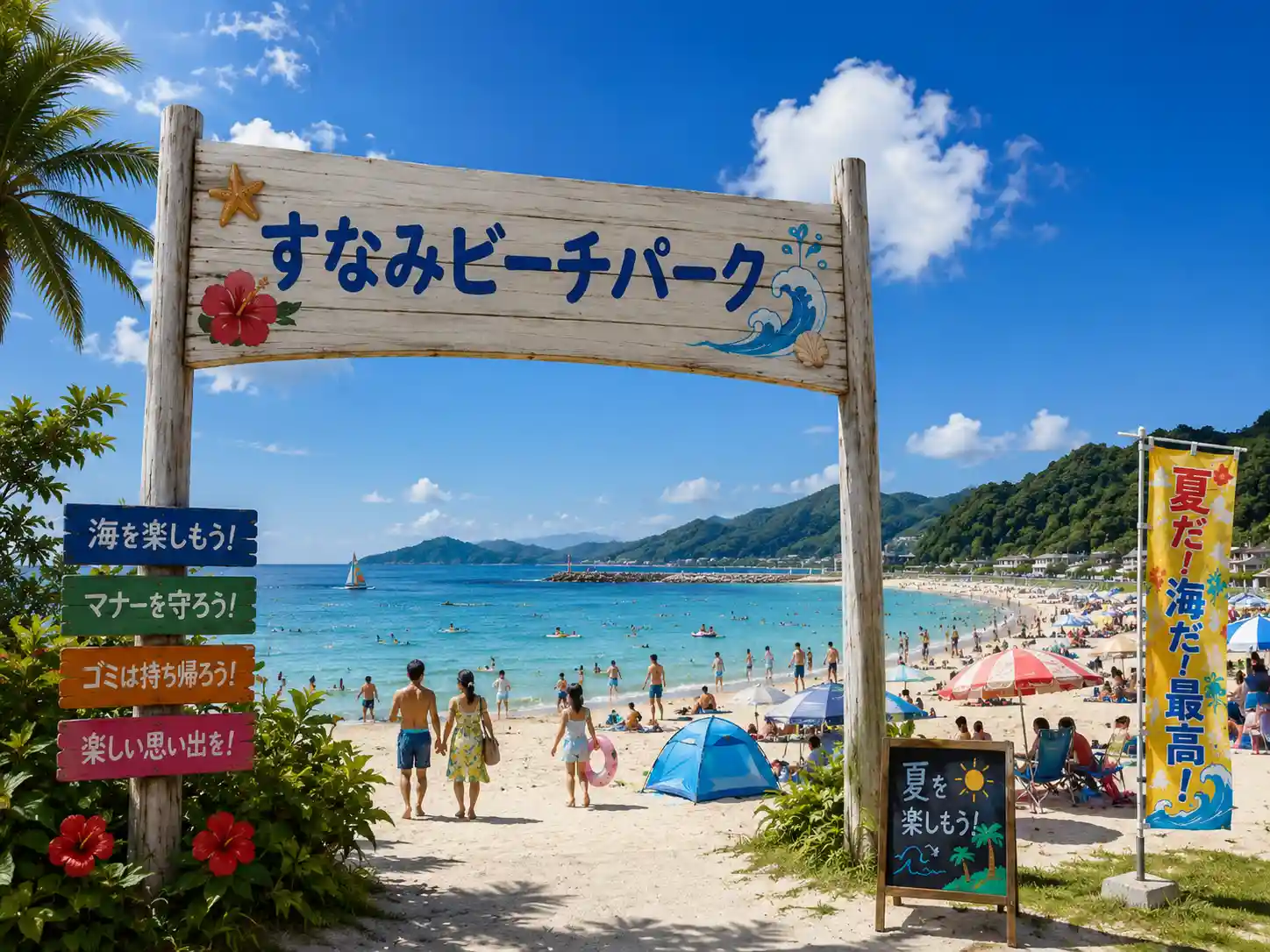 海開き