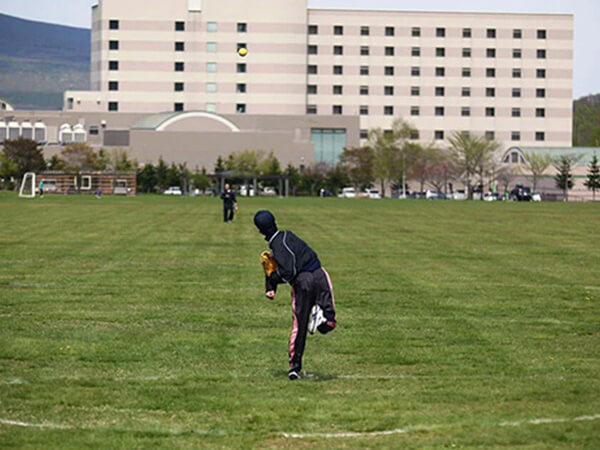 芝生グラウンド