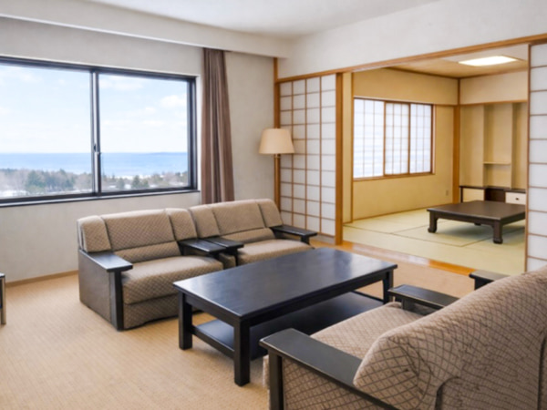 【洋モダンモデレート和洋室】70平米　《オーシャンビュー》