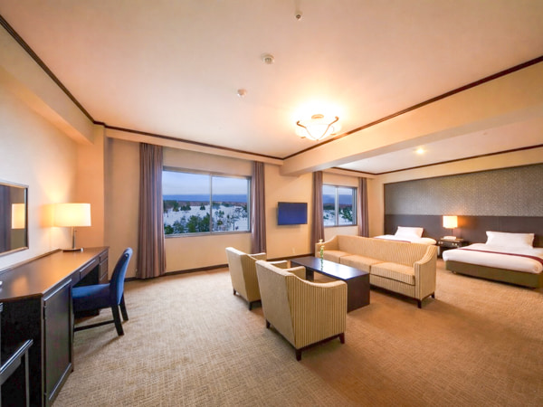 【洋モダンスーペリア和洋室】70平米　《オーシャンビュー》