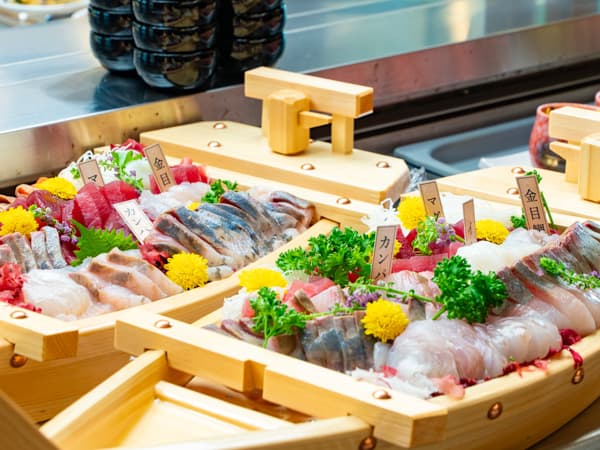 夕食ビュッフェ ※一例