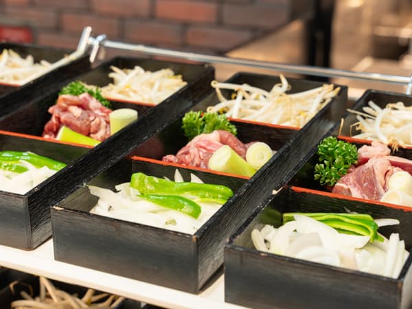 朝食の一例