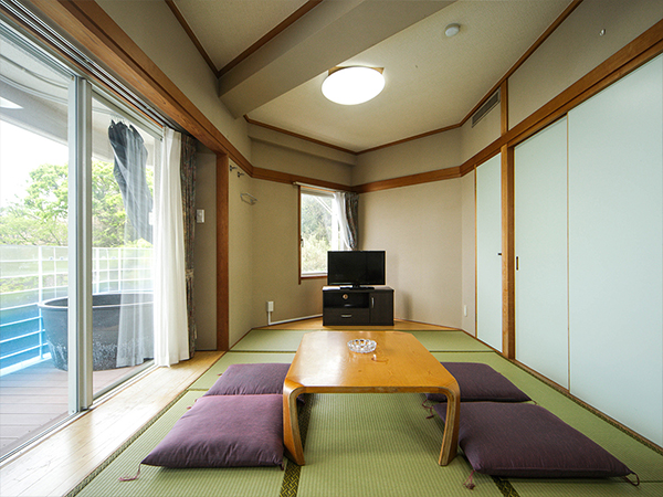 【和美麗スイート】78㎡＋専用テラス12㎡　信楽焼露天風呂