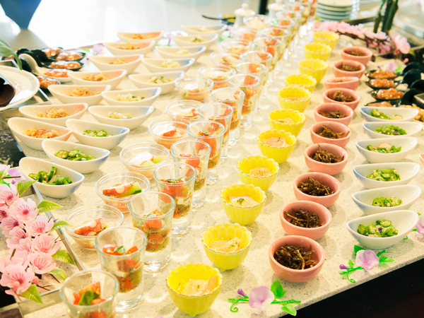 夕食ビュッフェ　※一例