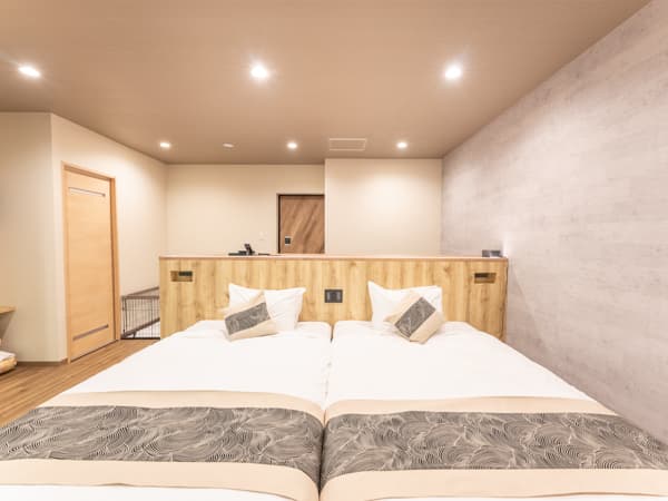 〈Annex館〉<br class='spbr'>【ペット同伴客室】和モダン和洋室テラス＆半露天風呂付