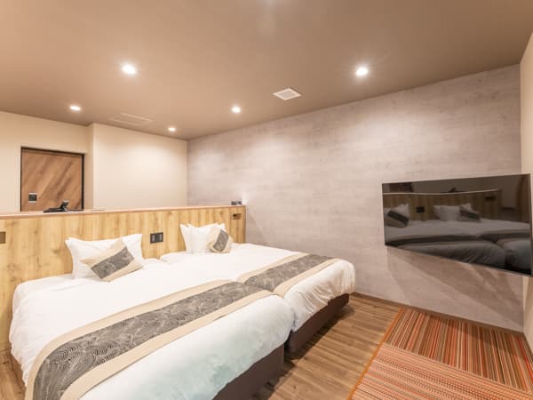 〈Annex館〉<br class='spbr'>【ペット同伴客室】和モダン和洋室テラス＆半露天風呂付