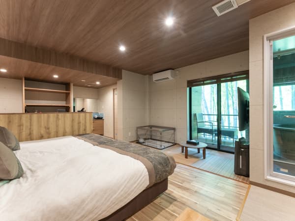 〈Annex館〉<br class='spbr'>【ペット同伴客室】和モダンツインテラス＆半露天風呂付
