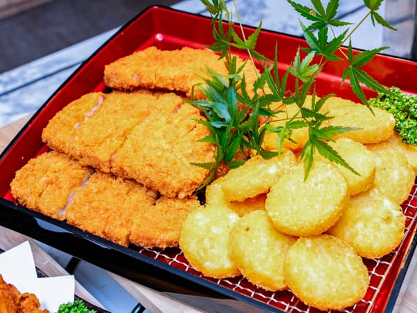 朝食一例