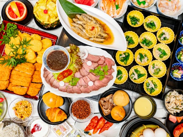 朝食一例