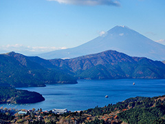芦ノ湖・湖尻