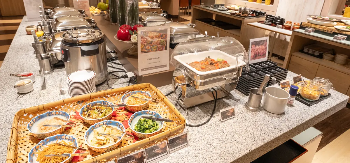 夕食ビュッフェ