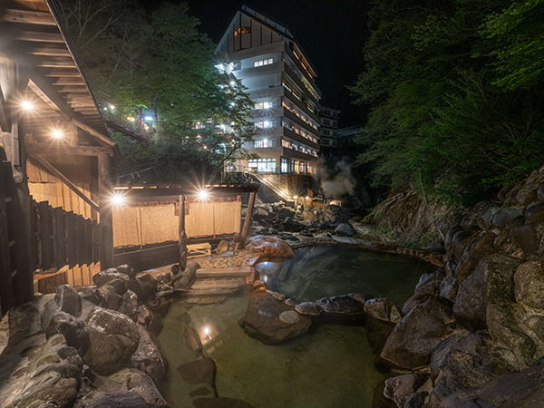 露天風呂（男湯）