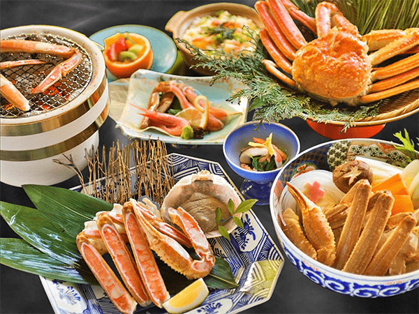 蟹三昧コース（一例）