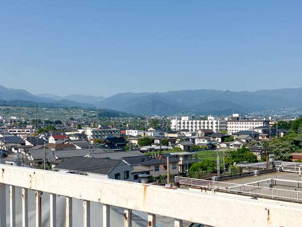 屋上からの景色